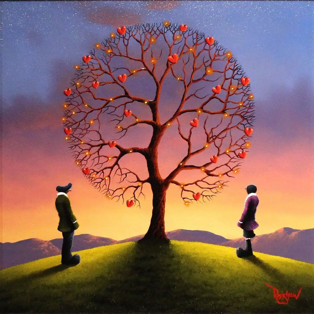 Tree of Love - SOLD by artist David Renshaw - Wyecliffe Galleries