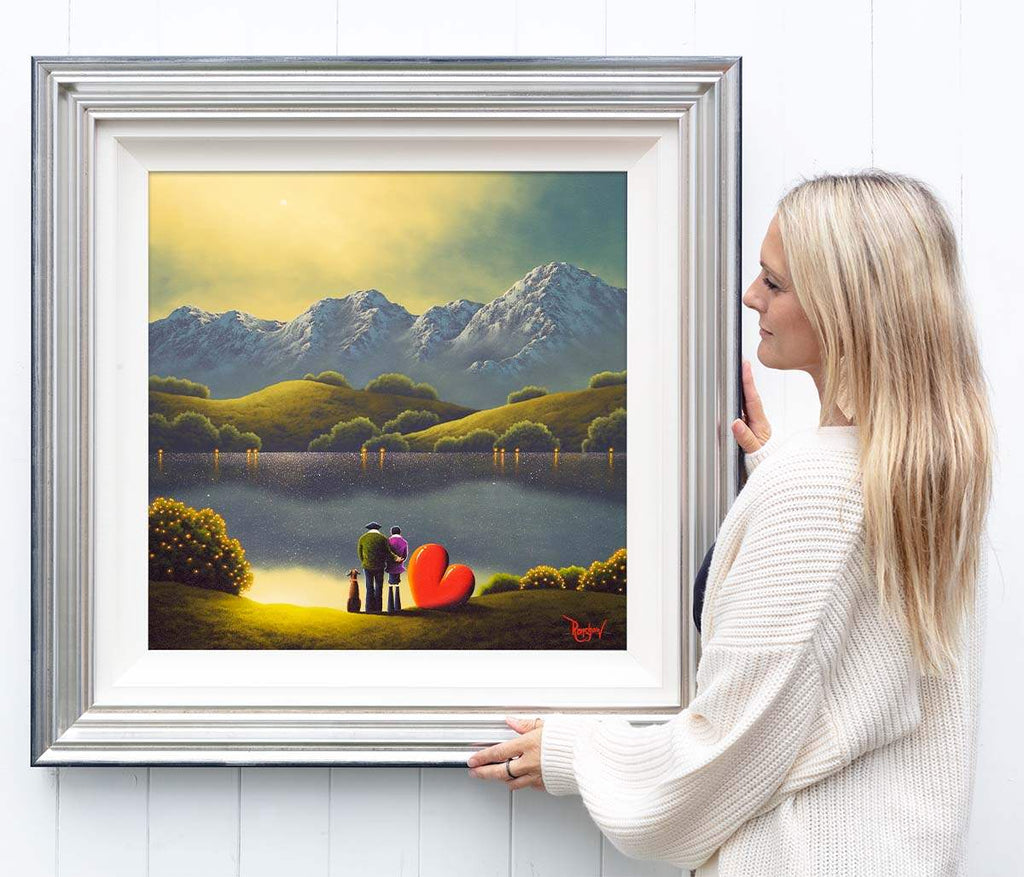 True Love - Original - SOLD by artist David Renshaw - Wyecliffe Galleries