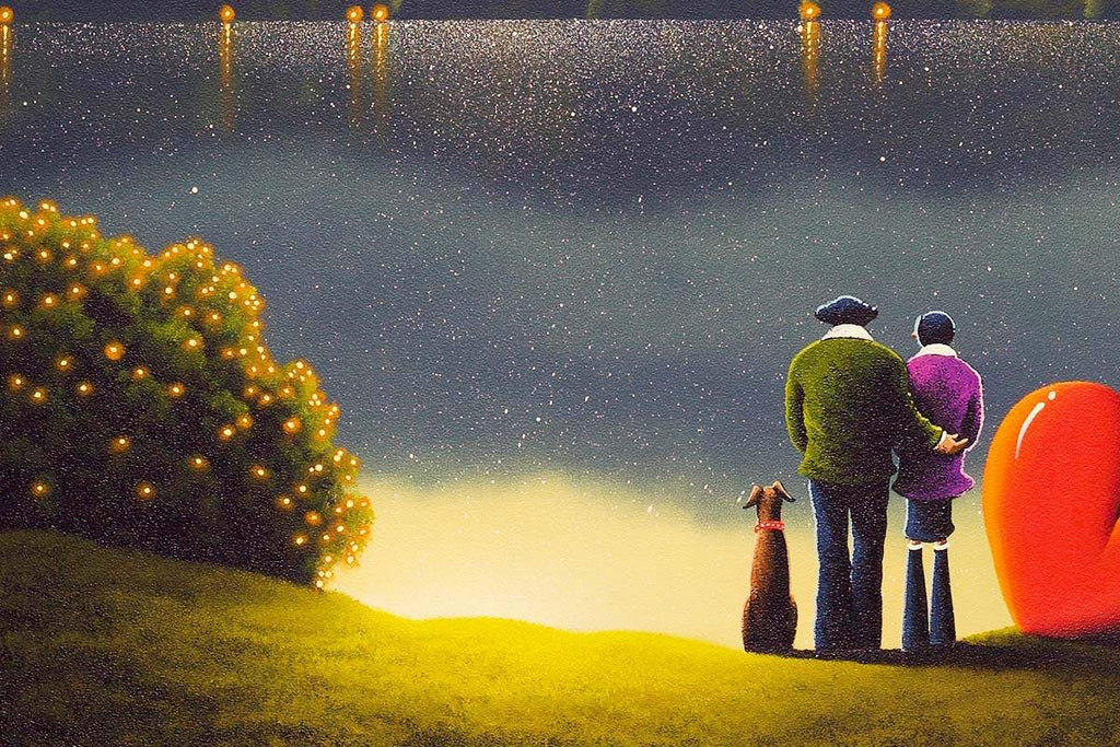 True Love - Original - SOLD by artist David Renshaw - Wyecliffe Galleries