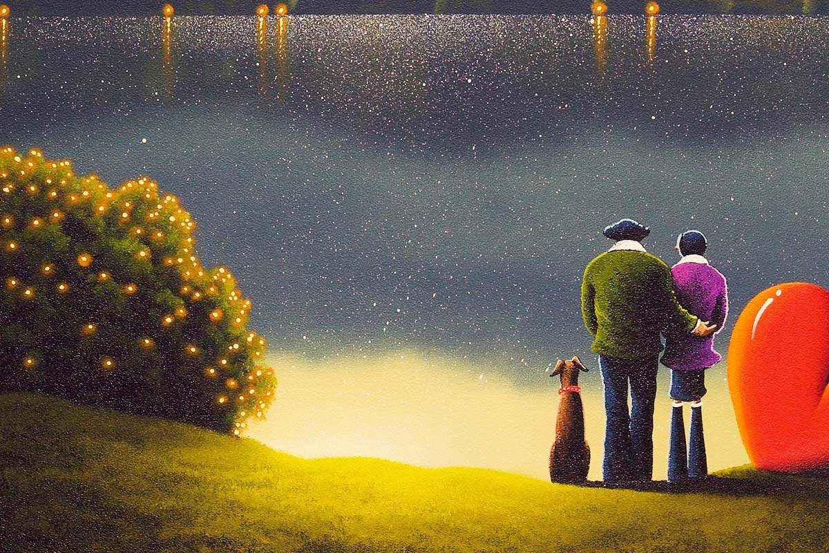 True Love - Original - SOLD by artist David Renshaw - Wyecliffe Galleries