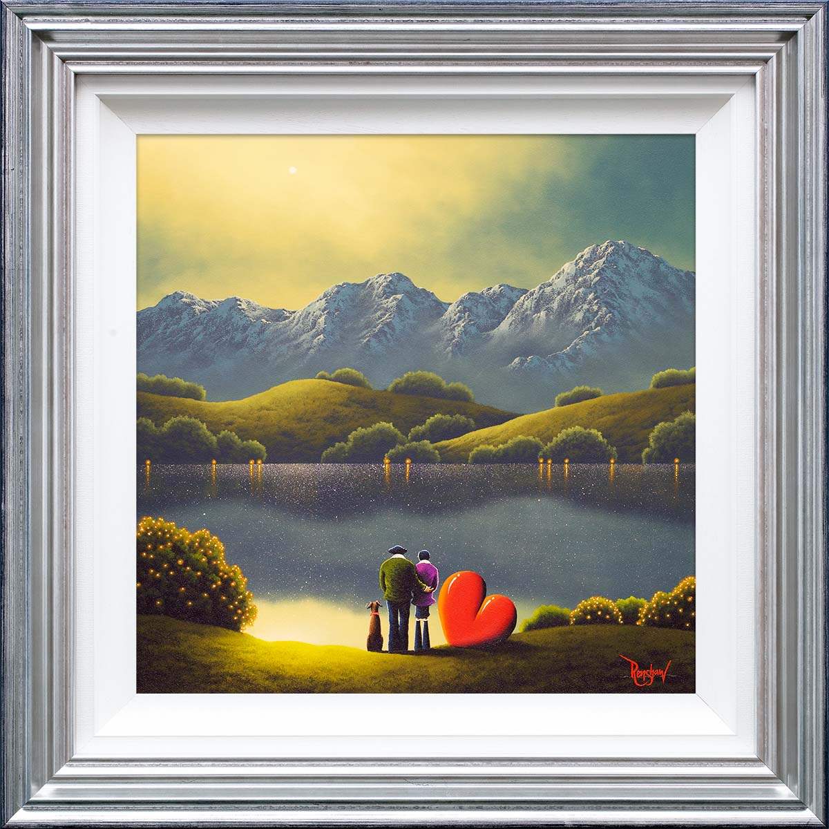 True Love - Original - SOLD by artist David Renshaw - Wyecliffe Galleries