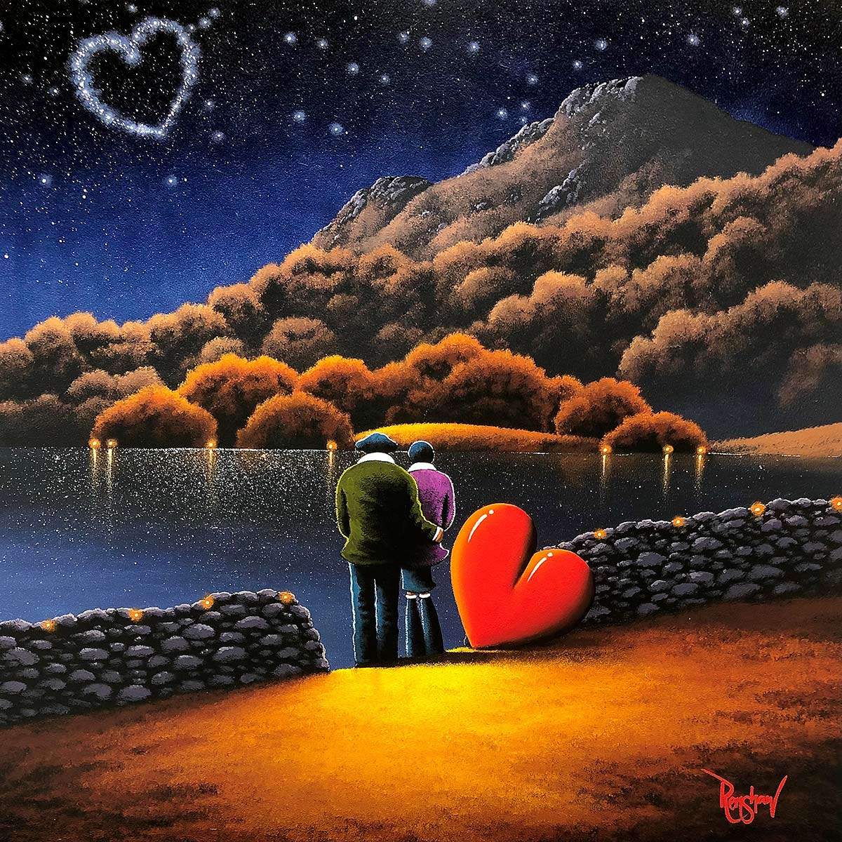 Truly Yours - Original - SOLD by artist David Renshaw - Wyecliffe Galleries