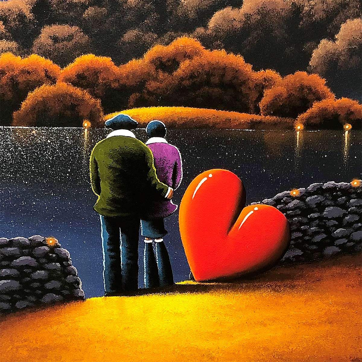 Truly Yours - Original - SOLD by artist David Renshaw - Wyecliffe Galleries