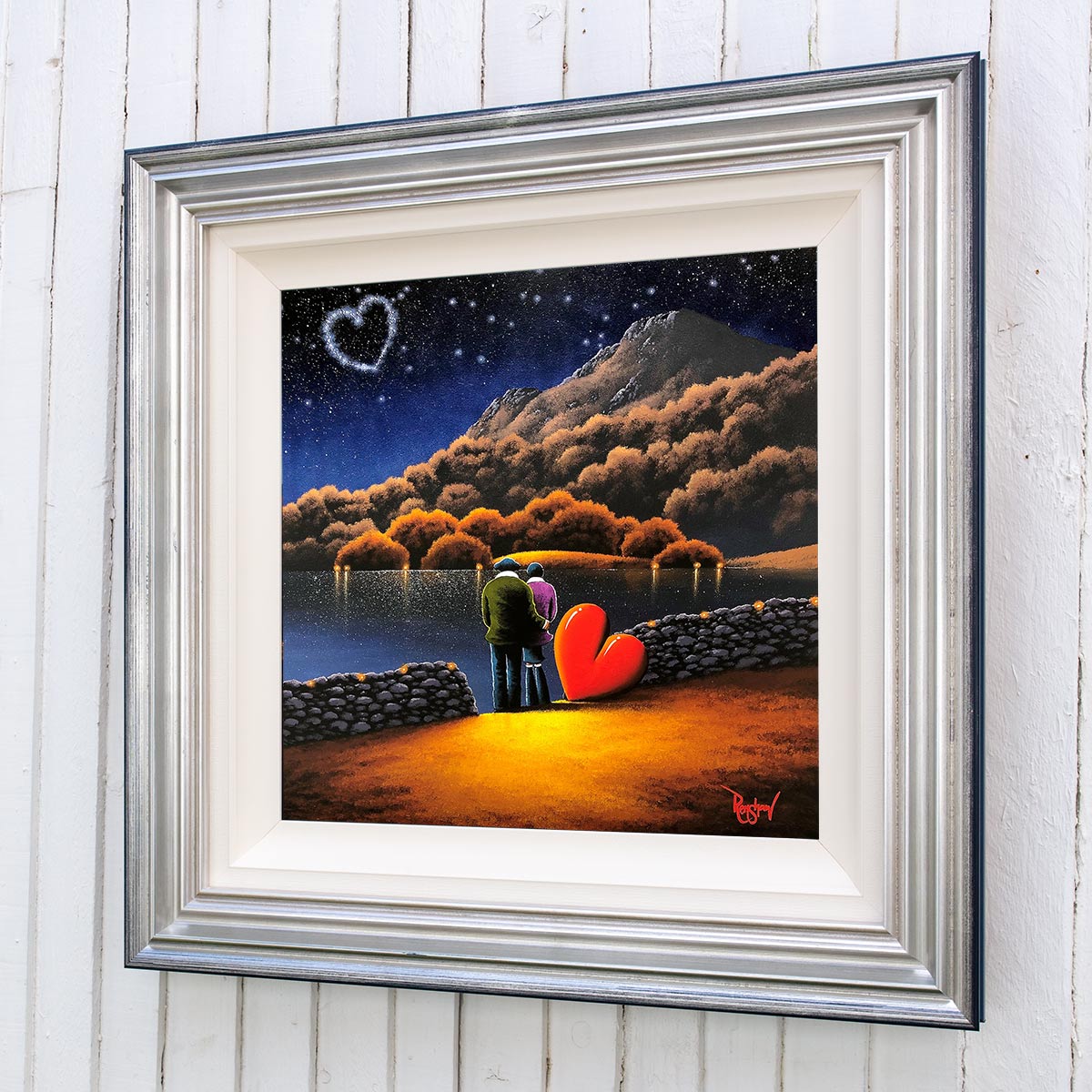 Truly Yours - Original - SOLD David Renshaw Framed