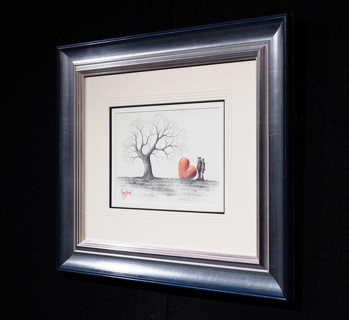 Turning of The Seasons - Original Sketch - SOLD by artist David Renshaw - Wyecliffe Galleries