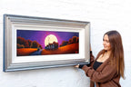 Twilight Lovers - Original SOLD by artist David Renshaw - Wyecliffe Galleries