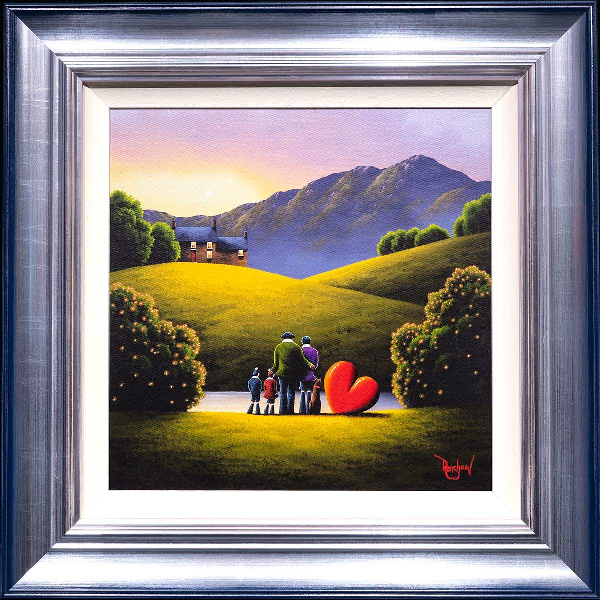Unconditional Love - Edition - SOLD by artist David Renshaw - Wyecliffe Galleries