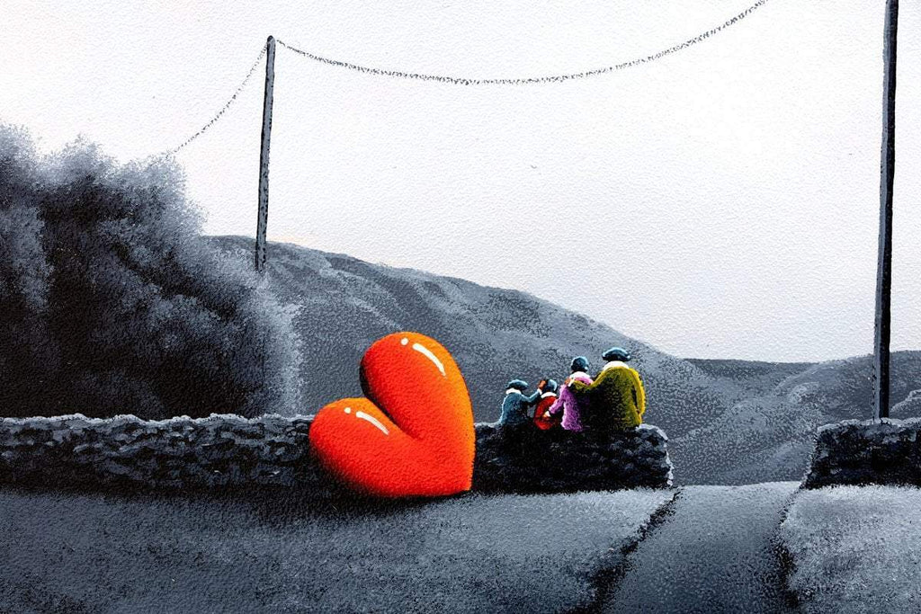 Unconditional Love - Original - SOLD by artist David Renshaw - Wyecliffe Galleries