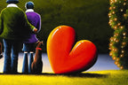 Unconditional Love - Original SOLD by artist David Renshaw - Wyecliffe Galleries