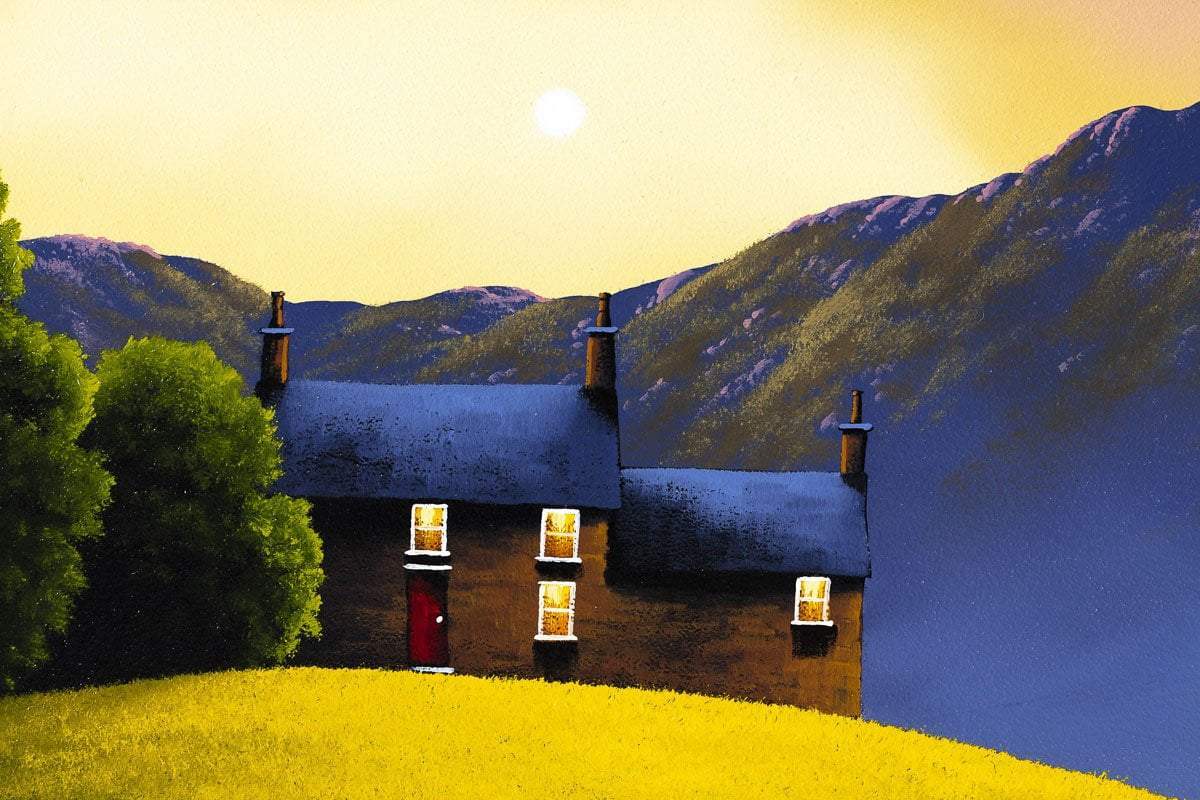 Unconditional Love - Original SOLD by artist David Renshaw - Wyecliffe Galleries