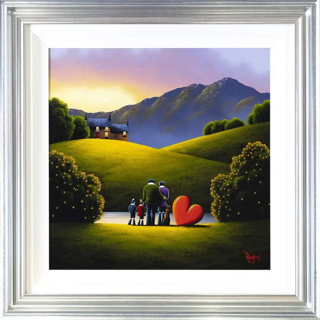 Unconditional Love - Original SOLD by artist David Renshaw - Wyecliffe Galleries