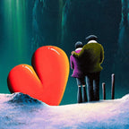 Under the Stars - Original - SOLD by artist David Renshaw - Wyecliffe Galleries