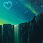 Under the Stars - Original - SOLD by artist David Renshaw - Wyecliffe Galleries