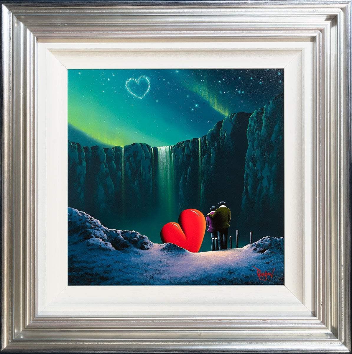 Under the Stars - Original - SOLD by artist David Renshaw - Wyecliffe Galleries
