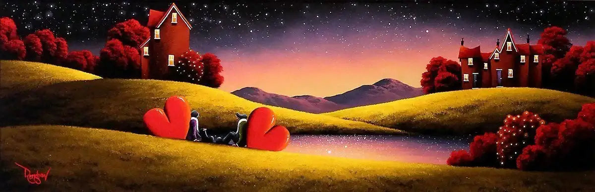 Under the Stars - SOLD by artist David Renshaw - Wyecliffe Galleries