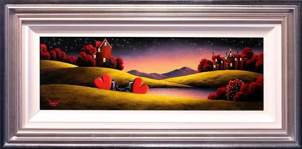 Under the Stars - SOLD by artist David Renshaw - Wyecliffe Galleries