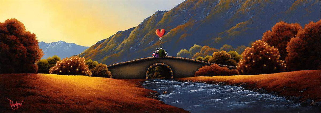 Undivided Attention - Original - SOLD by artist David Renshaw - Wyecliffe Galleries