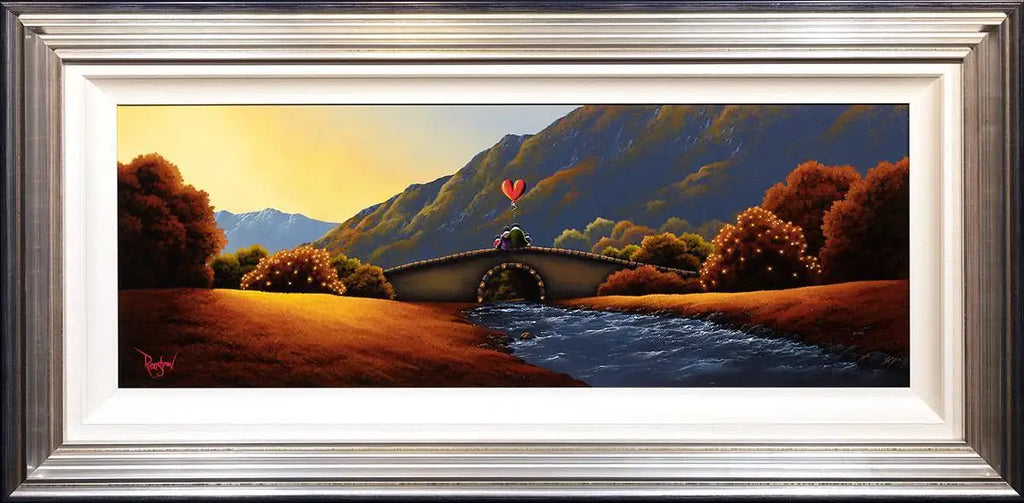 Undivided Attention - Original - SOLD by artist David Renshaw - Wyecliffe Galleries