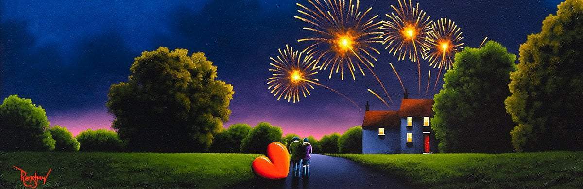 Unforgettable Moments - Original - SOLD by artist David Renshaw - Wyecliffe Galleries