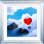 Up in the Sky - Original - SOLD by artist David Renshaw - Wyecliffe Galleries