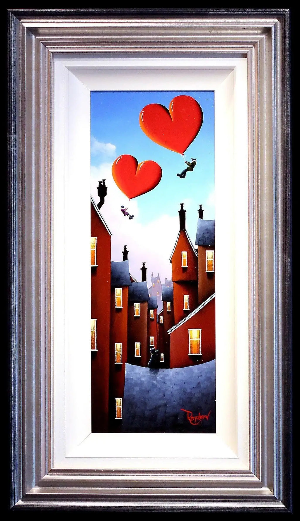 Up, Up & Away! - SOLD by artist David Renshaw - Wyecliffe Galleries