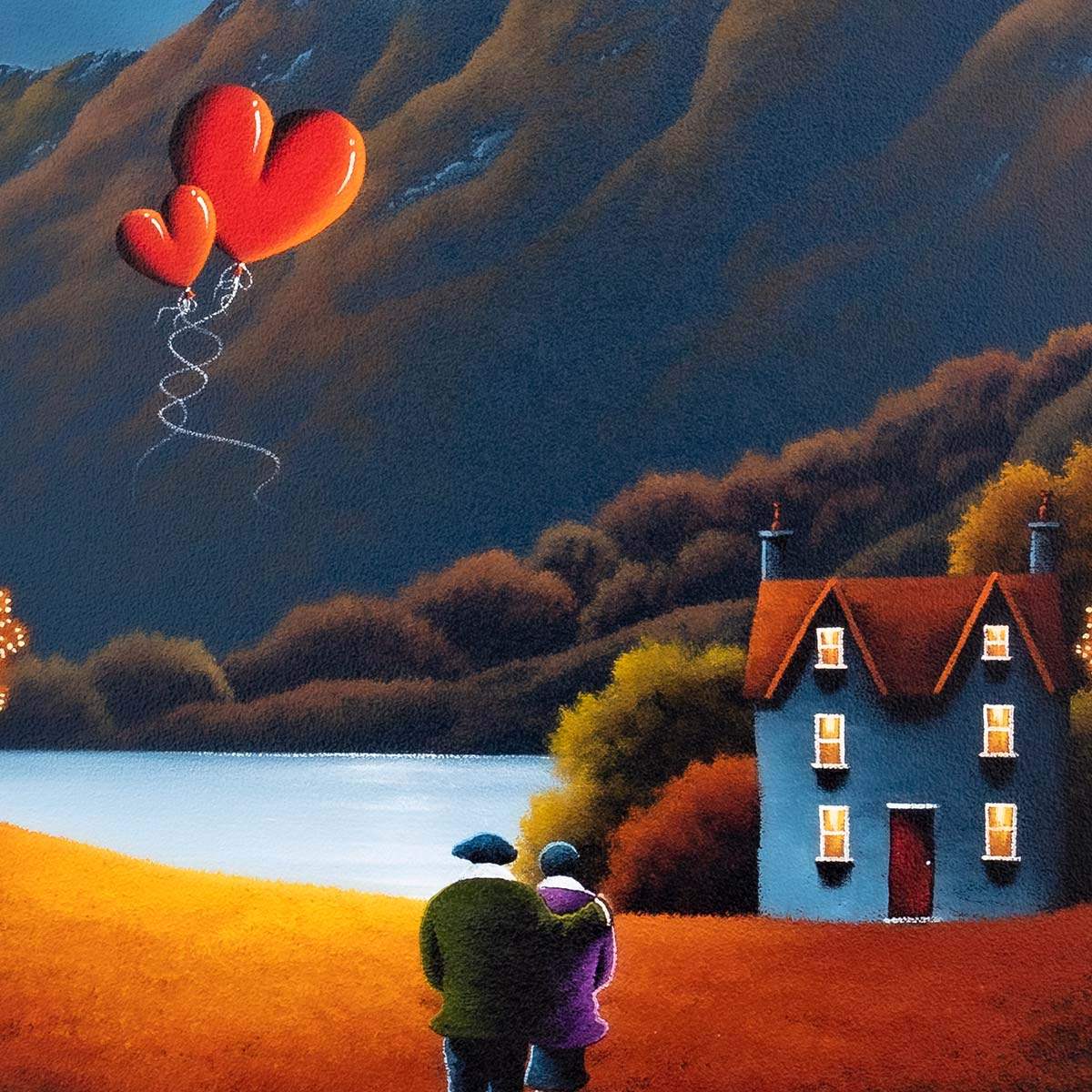 Valley of Love - Original - SOLD by artist David Renshaw - Wyecliffe Galleries