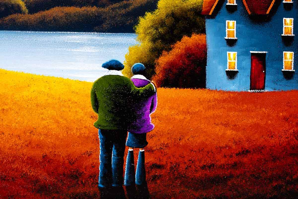Valley of Love - Original - SOLD by artist David Renshaw - Wyecliffe Galleries