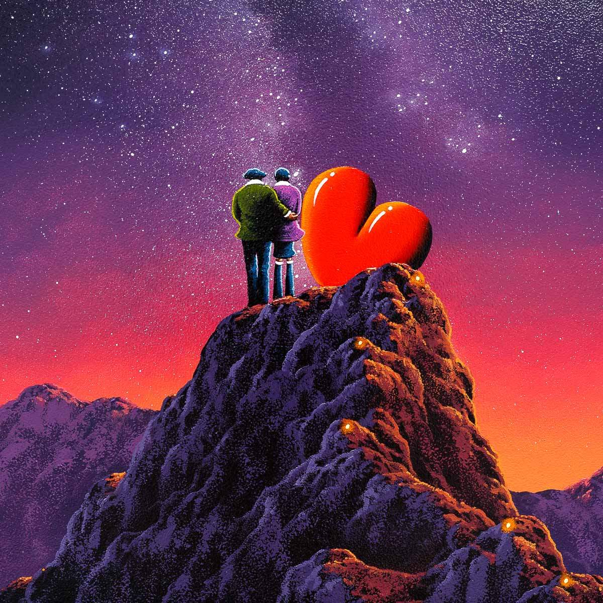 View From Up Here - Original - SOLD by artist David Renshaw - Wyecliffe Galleries