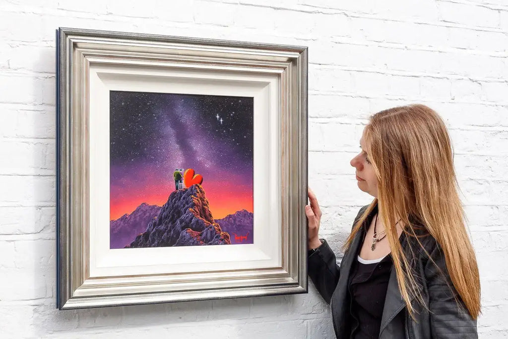 View From Up Here - Original - SOLD by artist David Renshaw - Wyecliffe Galleries