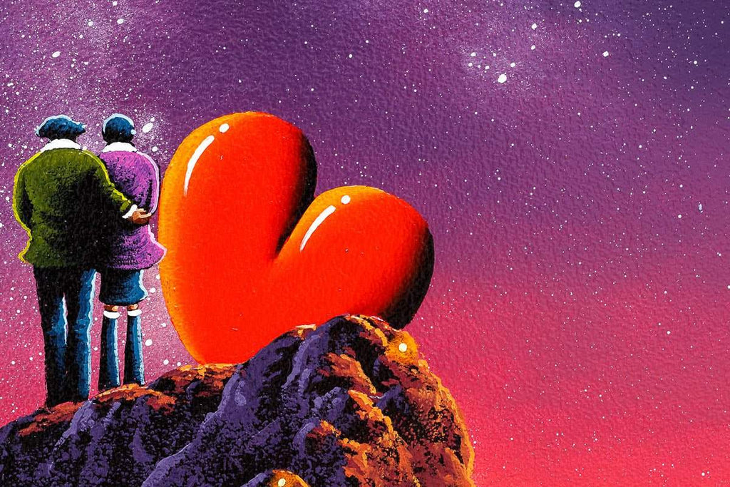 View From Up Here - Original - SOLD by artist David Renshaw - Wyecliffe Galleries