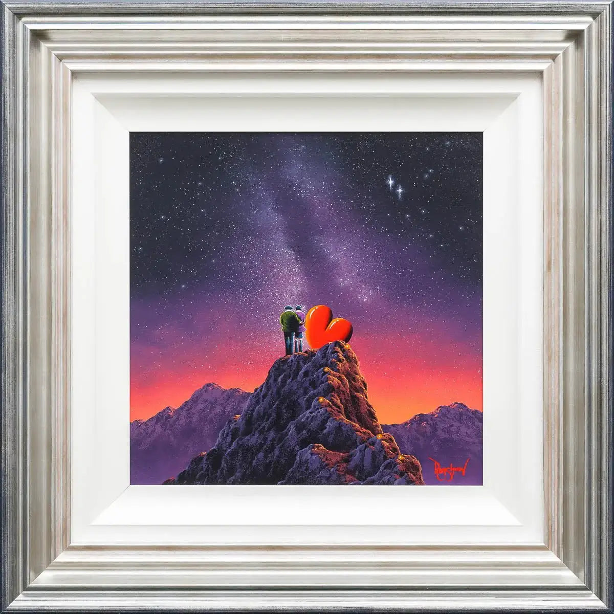 View From Up Here - Original - SOLD by artist David Renshaw - Wyecliffe Galleries