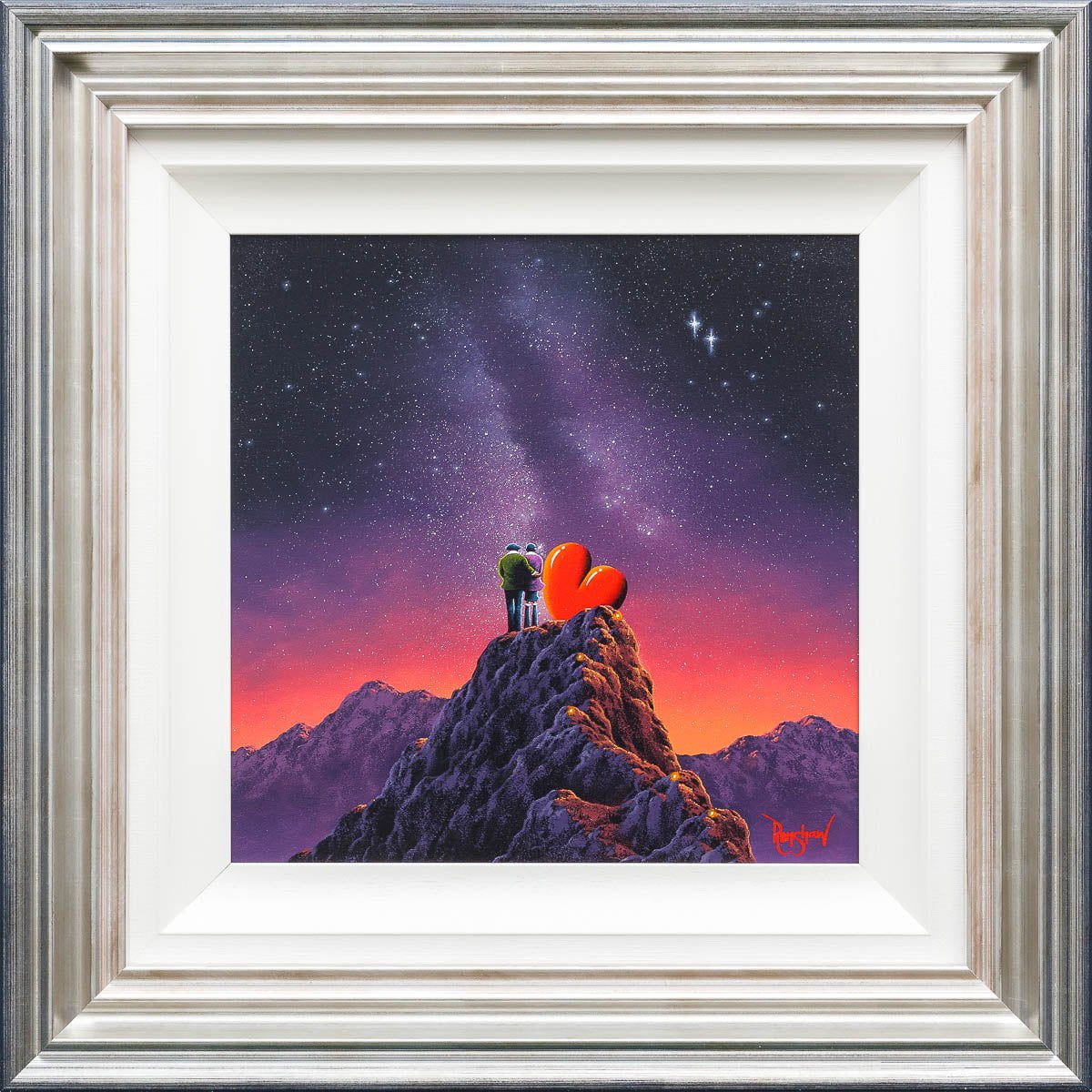View From Up Here David Renshaw Framed