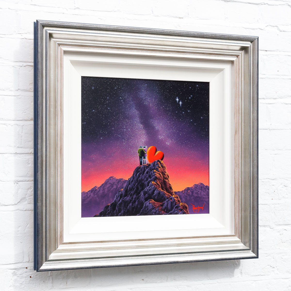 View From Up Here David Renshaw Framed