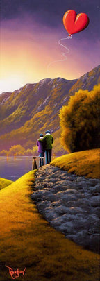 View Of Love - Original - SOLD by artist David Renshaw - Wyecliffe Galleries