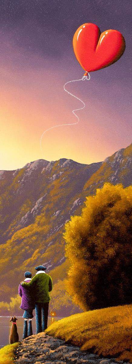 View Of Love - Original - SOLD by artist David Renshaw - Wyecliffe Galleries