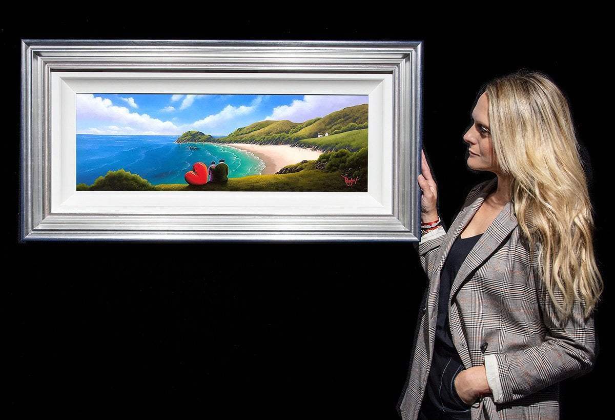 Views with You - Original - SOLD by artist David Renshaw - Wyecliffe Galleries