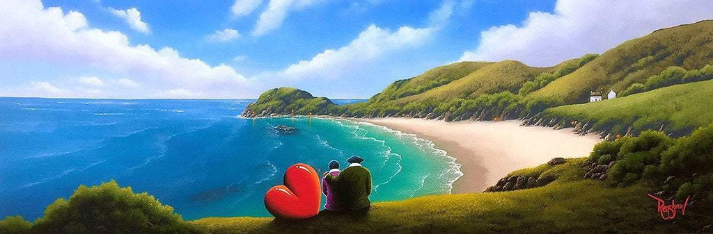 Views with You - Original - SOLD by artist David Renshaw - Wyecliffe Galleries