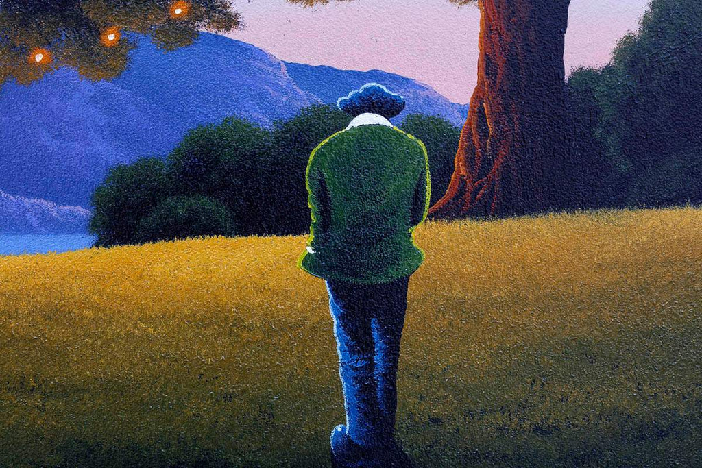 Walking To My Love - Original - SOLD by artist David Renshaw - Wyecliffe Galleries