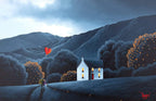 Walkway Of Love - Original - SOLD by artist David Renshaw - Wyecliffe Galleries