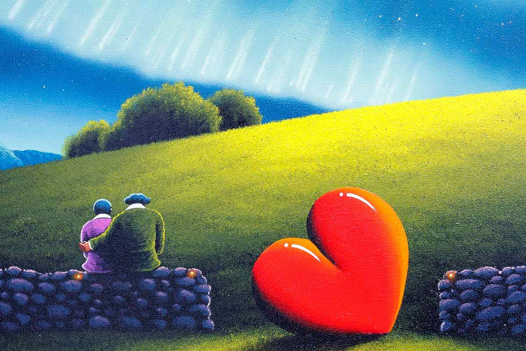 Warm Embrace - Original - SOLD by artist David Renshaw - Wyecliffe Galleries