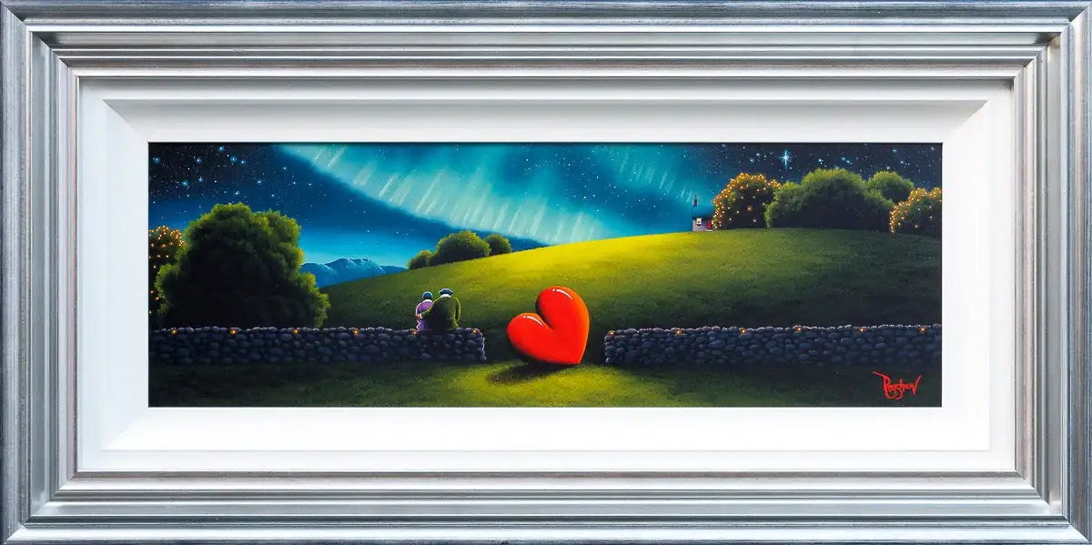 Warm Embrace - Original - SOLD by artist David Renshaw - Wyecliffe Galleries