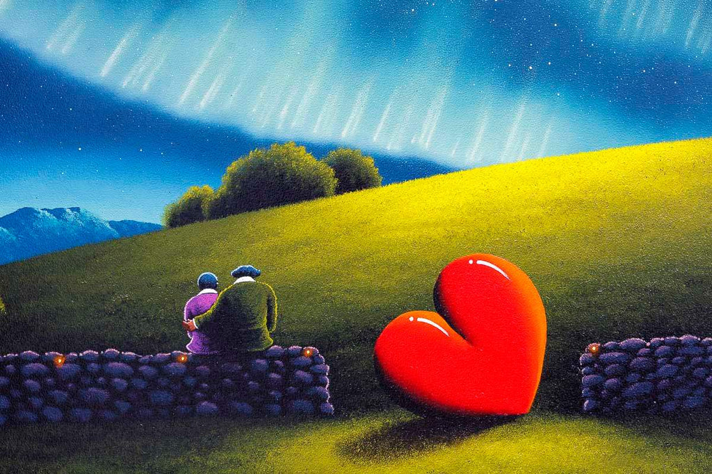Warm Embrace - Original - SOLD by artist David Renshaw - Wyecliffe Galleries