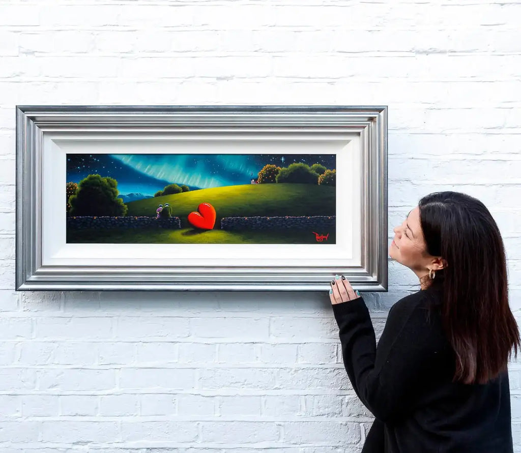 Warm Embrace - Original - SOLD by artist David Renshaw - Wyecliffe Galleries