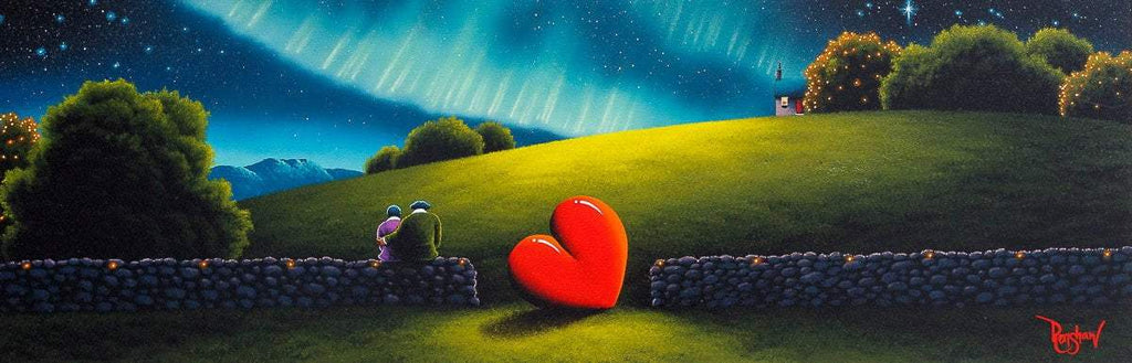 Warm Embrace - Original - SOLD by artist David Renshaw - Wyecliffe Galleries