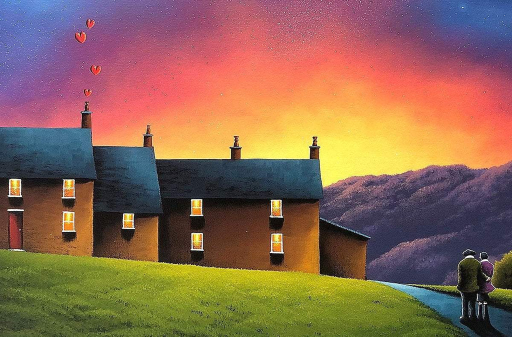 We Found Love - Original - SOLD by artist David Renshaw - Wyecliffe Galleries