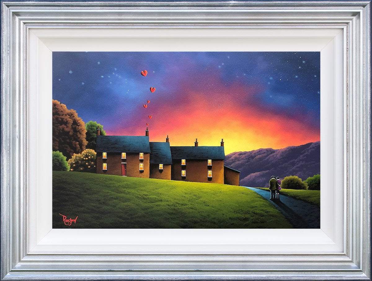 We Found Love - Original - SOLD by artist David Renshaw - Wyecliffe Galleries