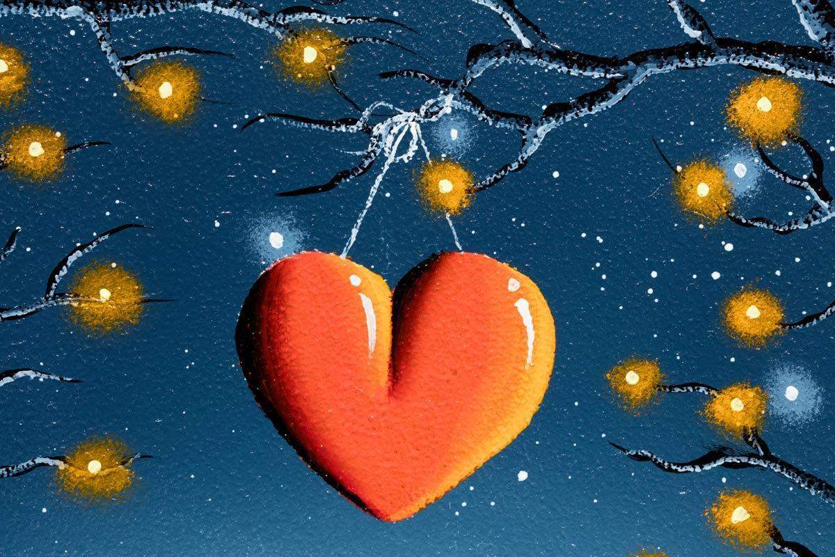 We Found Love - SOLD by artist David Renshaw - Wyecliffe Galleries