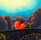 Our Time Together - Original - SOLD by artist David Renshaw - Wyecliffe Galleries
