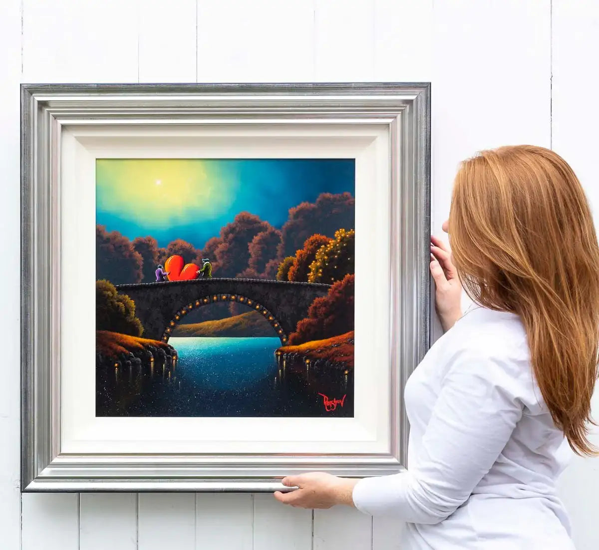 Our Time Together - Original - SOLD by artist David Renshaw - Wyecliffe Galleries