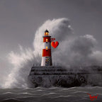 Weather The Storm - Original - SOLD by artist David Renshaw - Wyecliffe Galleries